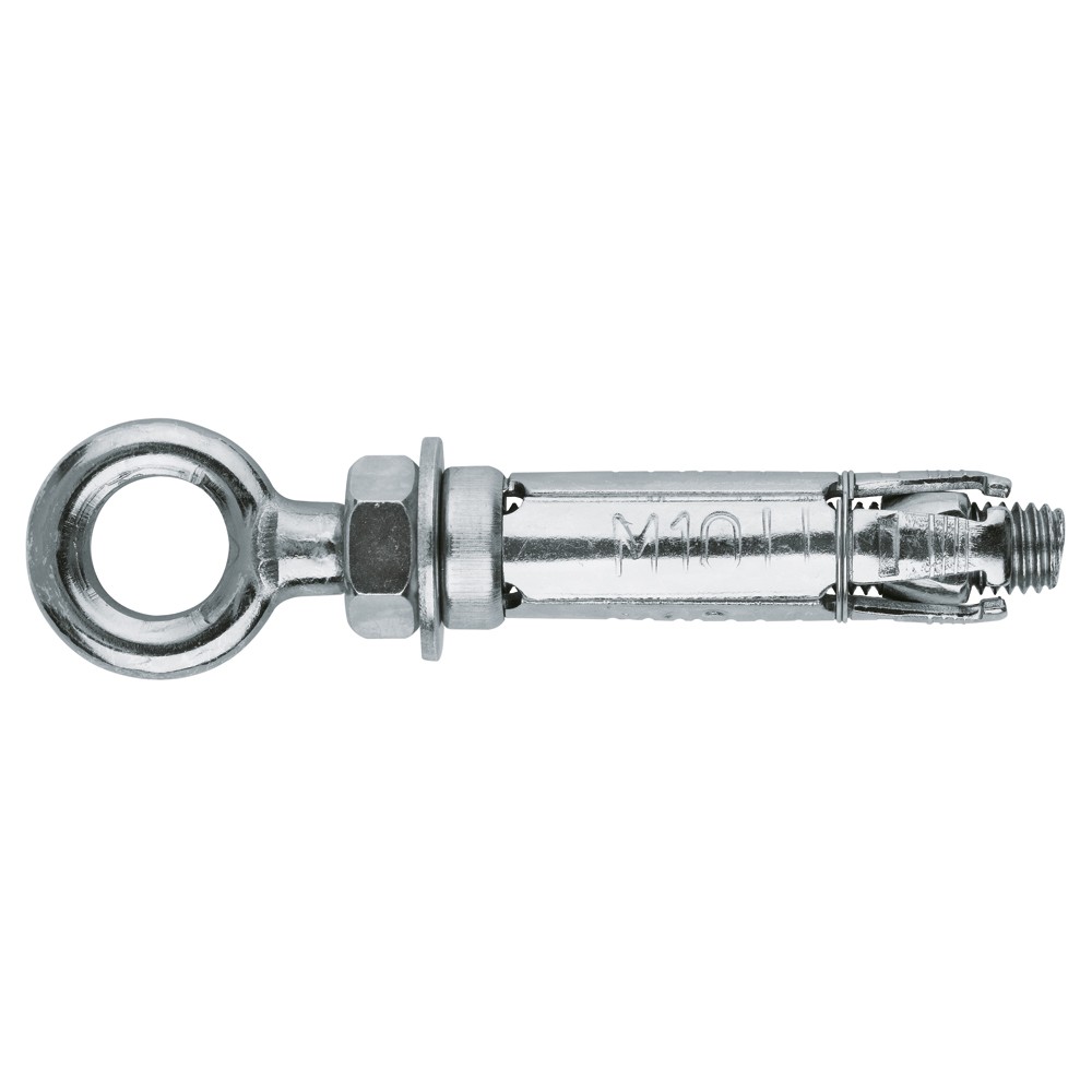 AC-AR [CP] Anclaje de acero con aletas para cargas altas. Argolla